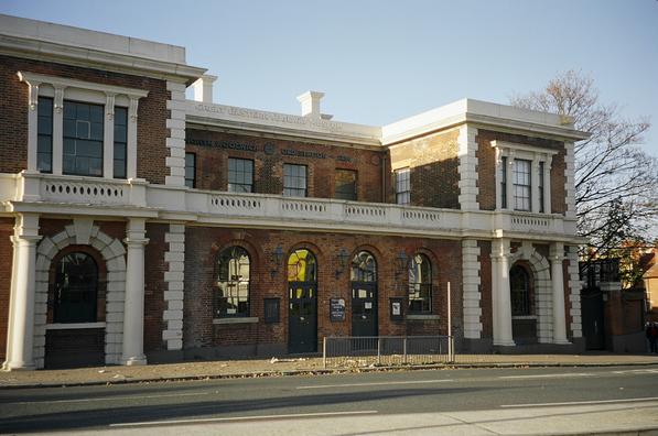 north woolwich station museums front view 2004